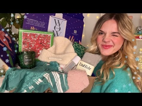 ASMR Winter Beauty + Home Haul Ft. FabFitFun ⛸️❄️