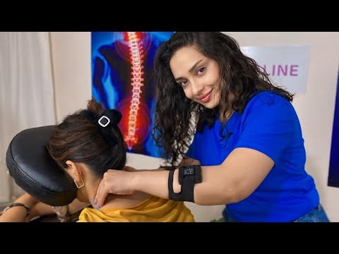 ASMR Massage Lady Sedef - Neck + Shoulder + Arm + Hand