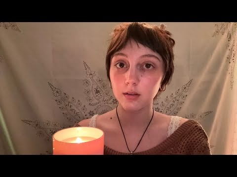 ASMR energy cleanse | lunar eclipse in Virgo 🌲🌿 w/afffirmations 