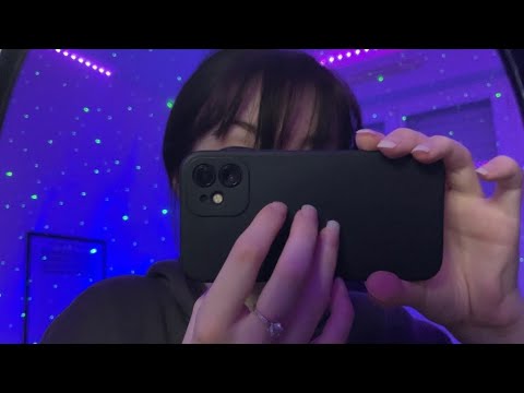 lofi asmr: tapping & scratching sur mon téléphone :)