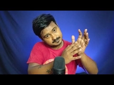 ASMR PURE HAND SOUNDS 💓 ( Talking in only Intro and Outro)