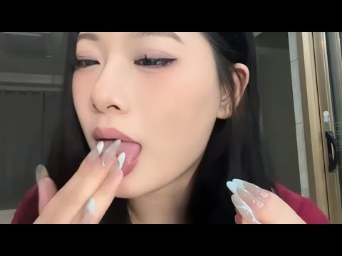 ASMR Teeth Tapping & Tongue Pinching 💋 | Unique Mouth Sounds