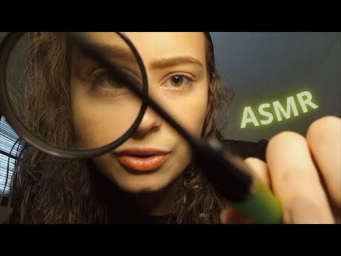 ASMR Tem Algo ESTRANHO No Seu ROSTO (Sons de Boca, Toques na Câmera) Camila ASMR ♥