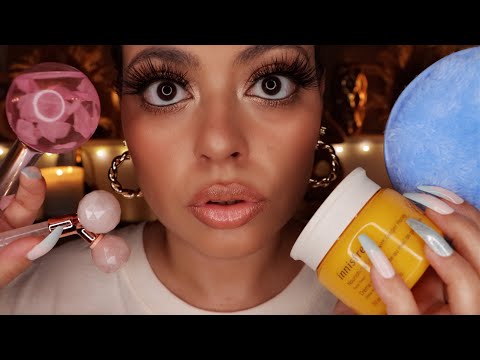 ASMR| Pampering You to SLEEP  - Skincare Application (LAYERED SOUNDS & PERSONAL ATTENTION)