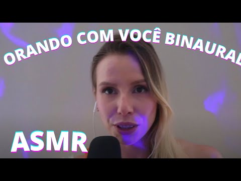 ASMR ORANDO COM VOCÊ SALMO 23 E 27 - Bruna Harmel ASMR