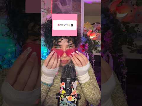 ASMR Emoji👄🕶️🖌️🦷📲🔥🔥🔥 #asmrtingles #tingles #asmr #shorts