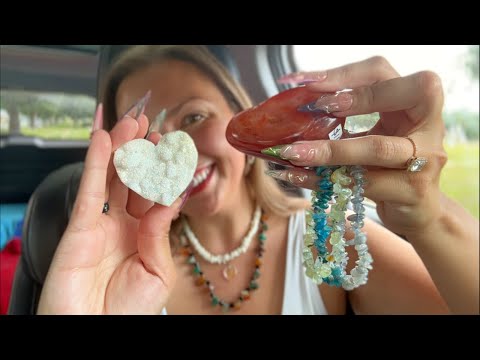 asmr/ CRYSTAL haul💎✨ (tapping, scratching, jewelry sounds)