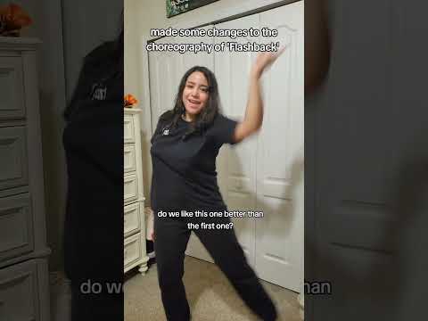 made some changes to my choreography !