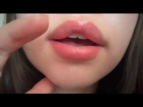 asmr ~ trigger words w/ stutters, mouth sounds, and some breathy whispers