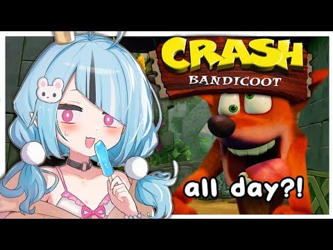 Let's Crash Out! Can I Survive The Hardest 90s Platformer? 【Crash Bandicoot】