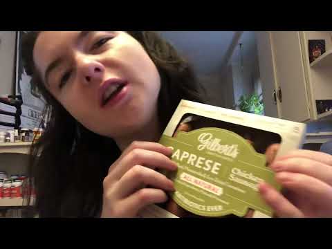 ASMR quick grocery haul + tapping