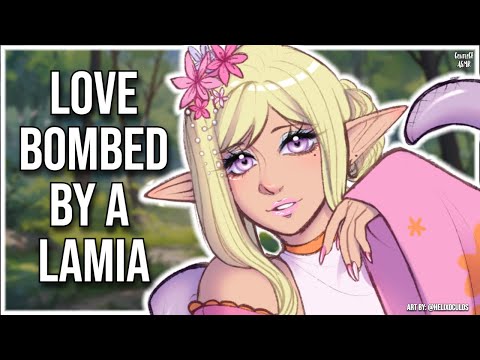 3DIO ASMR | Love Bombed by a Lamia Lady 🐍 | Hypnotic Halloween ASMR RP