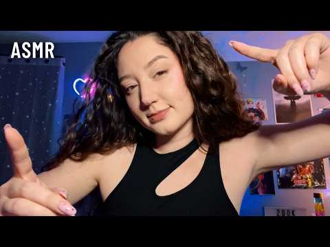 ASMR Fast Personal Attention *Fanning You* With Crunchy Gloves