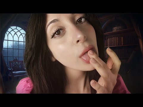 MAID TI CURA LE FERITE👅  Spit Painting ASMR