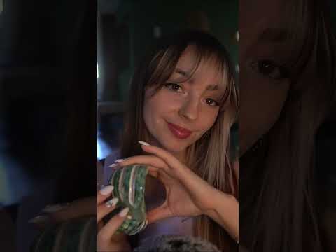 Tapping sur différents objets 🤤 #asmr #relax #triggersforsleep