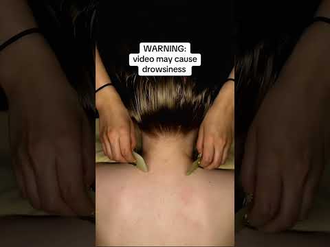 proceed with caution😴 #relax #asmrhair #massage #knoxville #scalpmassage