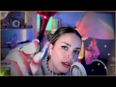 ASMR en directo 🌙 Más de 1 hora de calma, susurros y sonidos relajantes en español