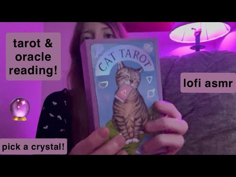 asmr tarot/oracle card reading (pick a group!)