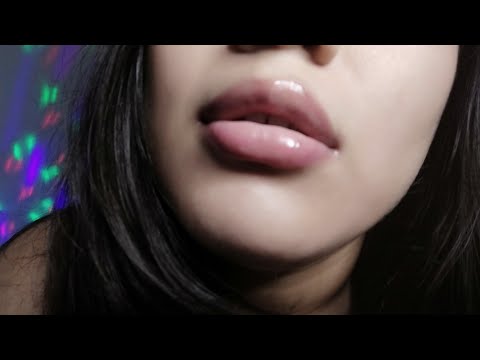 ASMR Kisses | beijinhos bem delicados no seu ouvido ❤️ Com MOUTH SOUNDS e LENS LICKING 👄💦