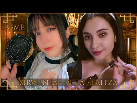 ⭐ASMR Sirvienta REAL con @AliaASMR [Sub] Cuidado Facial y del Cabello👑