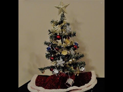 ASMR | Dollar Store Tree Decorating (Up-Close & Whisper)