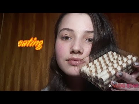 АСМР|итинг🍩|ASMR|eating 🍩|