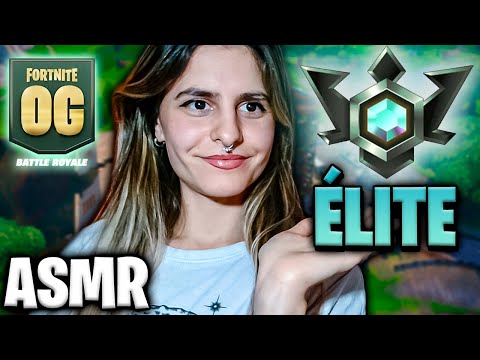 ASMR FORTNITE - Con esta PARTIDA llegué a ÉLITE en FORTNITE OG 🏆 | ASMR ESPAÑOL