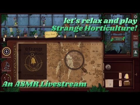 ASMR | Relax as we identify plants and pet cats in Strange Horticulture 🥀🍄 Soft spoken