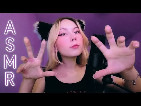 ASMR~♡НЕКО-ТЯН♡~ УЛОЖИТ ТЕБЯ СПАТЬ visual triggers