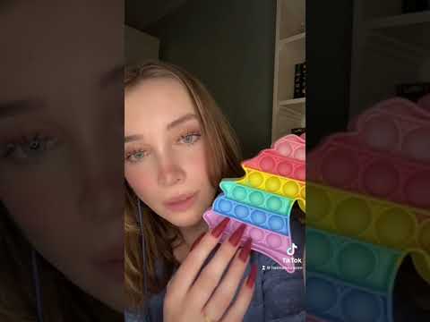 Tingly fidget toy! #asmr #asmrsounds #asmrvideo #asmrshorts #tingles #fidgettoys #popfidget