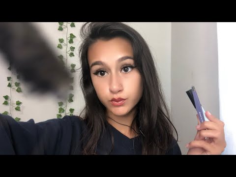 ASMR| Worst reviewed lash tech does your lashes! *she pluck your eyelashes* 😐￼￼