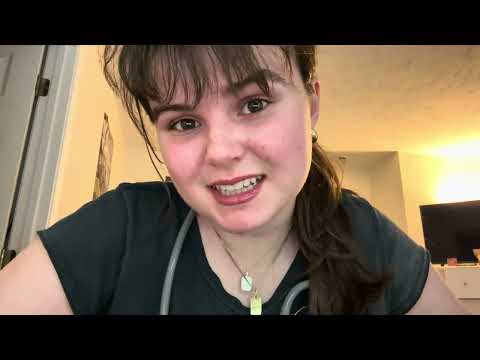 you got in a car accident | ASMR medical roleplay 🩻🩺🚑😷
