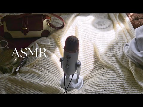 Trying ASMR triggers for the first time