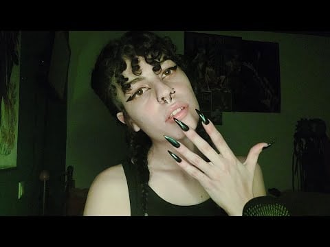 ASMR with long nails | trigger assortment (tapping, scratching, hand sounds +)