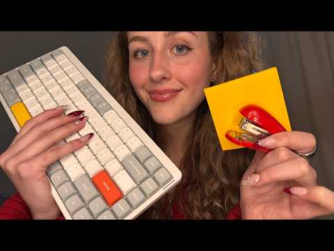 ASMR Secretary Roleplay… But You’re the Supplies 🗂️ Soft Spoken Personal Attention for Sleep
