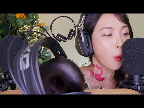 ASMR 음질 팡팡! 먹는 헤드폰 |Edible Headphones |  Extremely Bursting Crunchy 食用ヘッドホン 食用耳机