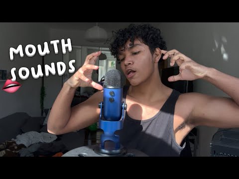 asmr pure mouth sounds with random triggers 🪵
