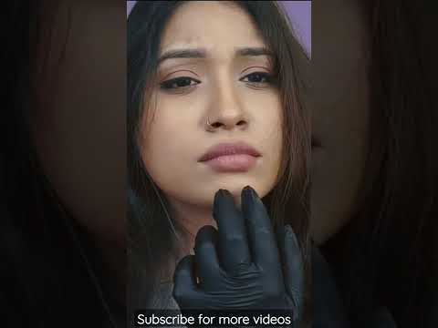 Asmr my face is metal | Gloves, Tapping sounds #shorts #shortvideo #shortsasmr