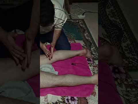 ASMR LEG TURKISH SLEEPING MASTER SPORTS MASSAGE  #massage #easyturkish #relax #satisfying #short