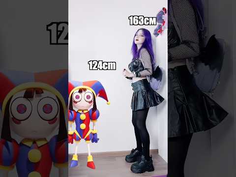 🎈 Digital Circus heights 🎪 #tadc #tadcedit #ragatha #digitalcircus #height #jaxdigitalcircus