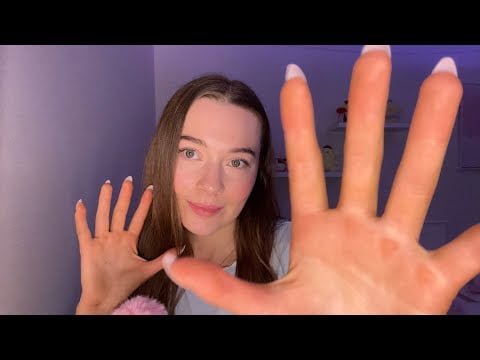 ASMR Hypnotic Spirals & Gentle Hand Movements to Tire Your Eyes 🫧☁️