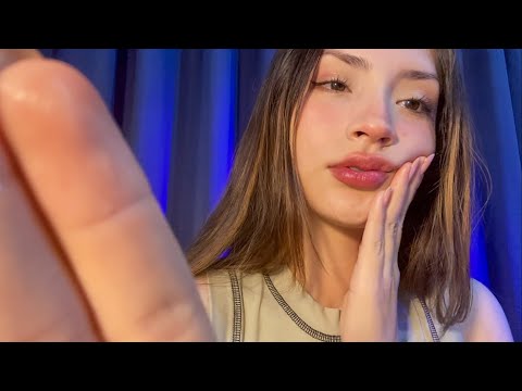 ASMR SPIT PAINTING 💦👅 (tocando tu cara)| ASMR en español para dormir