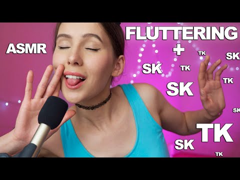 ASMR 3 in 1 🤫: Tongue Fluttering + Tk tk + Sk sk | Fast & Aggressive Mouth Sounds