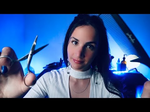 La tua parrucchiera serale 🌙 | ASMR ITA | Sleepy Haircut Roleplay (real sounds)