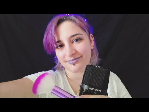 ASMR | Mouth sounds & camera brushing