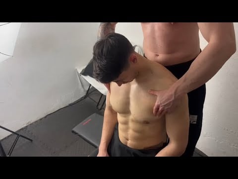 ASMR Intense Chest Massage | Deep Tissue Relief & Muscle Recovery