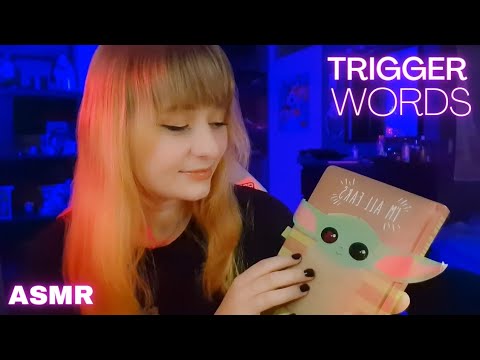 [ASMR] Reading Your Favorite Trigger Words💬✨️