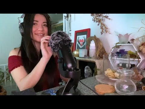 ASMR - fluffy mic sounds only