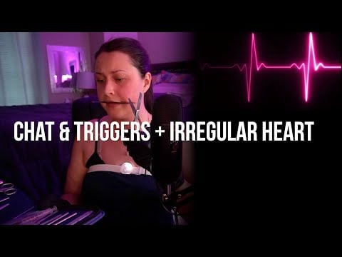 Irregular Female Heartbeat & BURPS! With Medical Triggers & Chit Chat ASMR