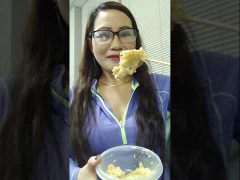 SWEET STICKY RICE #shortsfeed #food #everyone #mukbang #eating #asmr #challenge #viral #tiktok